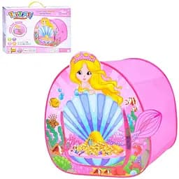 Дитячий каркасний намет Intex MR 1122 Будиночок-Русалки з вхідною накидкою на ліпучці (83x83x72 см)