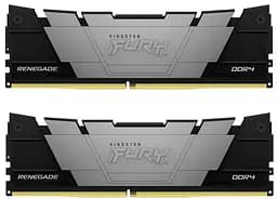 Модуль пам'яті Kingston Fury DDR4 64GB (2x32) Renegade 3200MHz Black (KF432C16RB2K2/64)