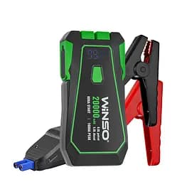 Пусковий пристрій Winso Jump Starter 800/1600A 20000mAh зі Smart-клемами(140800)