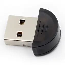 Bluetooth-адаптер AnyCast USB блютуз ресивер Bluetooth 2.0 Dongle Black (av198) - мініатюра 2
