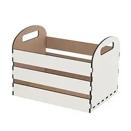 Заготовка для декорирования "Корзина для цветов, фруктов, подарков" Fabrika Decoru FDPO-153-1