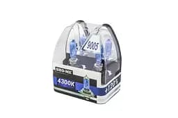 Комплект галогенових ламп Sho-Me 9005 4300K +120 (2 шт) - мініатюра 3