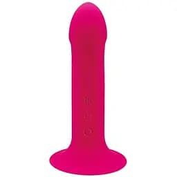 Ділдо з вібрацією Adrien Lastic Hitsens 2 Pink, відмінно для страпону, макс діаметр 4 см, довжина 17,2 см