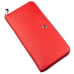 Женский кожаный кошелек-клатч ST Leather 10х20 см acs0015912