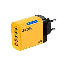 Зарядное устройство универсальное Voltronic GAN fast charger 5-Port USB 240W