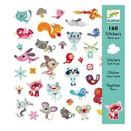 Набір наклейок Djeco Маленькі друзі, 160 шт. (DJ08842)