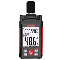 Шумомер цифровой профессиональный с датчиком влажности и температуры GVDA GD-151B (101135)