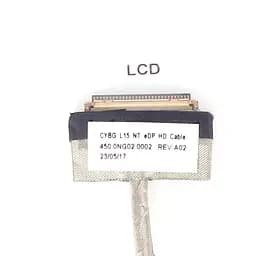 Шлейф матриці для Dell Latitude 3520, (eDP 30pin, 0DDYGX, 450.0NG02.0002) - мініатюра 2