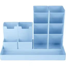 Настільний органайзер Yes My story crystal, з наліпками, 5 предметів, блакитний (450121)