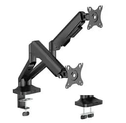 Кронштейн настольный для 2 мониторов 17-35 дюйма Officepro MA-442-B Black - мініатюра 1