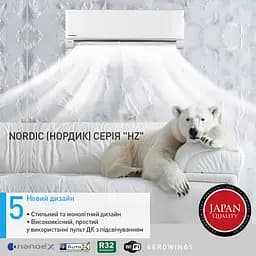 Кондиціонер Panasonic Nordic Deluxe CS-HZ35XKE/CU-HZ35XKE - мініатюра 7