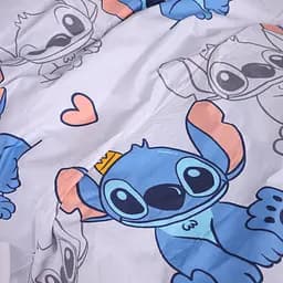Комплект постільної білизни MirSon бязь Stitch Vibes Beige 2x143x210 см (2200012554296) - мініатюра 4