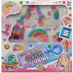 Набір для творчості алмазна мозаїка Bambi в наборі 5 штук брелоків DK5008