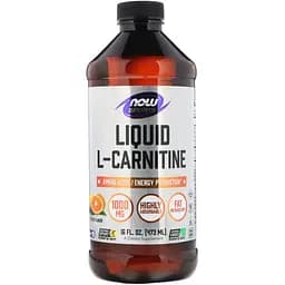 L-Карнитин Now Foods L-Carnitine с цитрусовым вкусом 1000 мг 473 мл