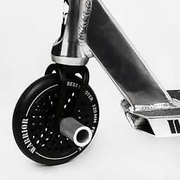 Самокат трюковий Best Scooter 52х12х85 см Чорно-білий 000231352 - мініатюра 2