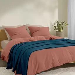 Плед-покривало Cosas Knitted Braid Ocean косичка 160х230 см (Blanket_63Ocean_KnittedBraid_160x230) - мініатюра 5
