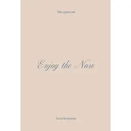 Блокнот (Story) Script Enjoy the now