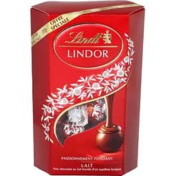 Цукерки Lindt Lindor з молочним шоколадом 237 г