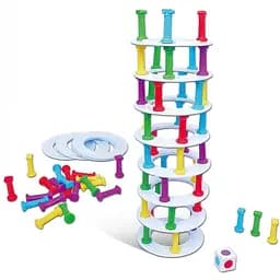 Настольная интерактивная игра Ummi 707-59 «Рушащаяся башня» (синяя)