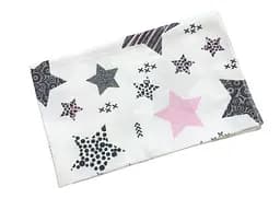 Пеленка фланель Moontime "Звезды розовые"