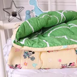 Набір дитячий MirSon зима Kids Time 20-0043 Green Mikey Mouse 110x140 см бавовна: ковдра з подушкою (2200009671272) - мініатюра 6