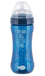 Пляшечка для годування Nuvita Mimic Cool, антиколікова, 330 мл, синій (NV6052NIGHTBLUE)