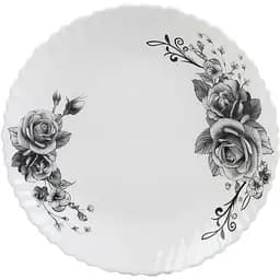 Тарілка десертна Vittora Графічні квіти 19 см (127722)