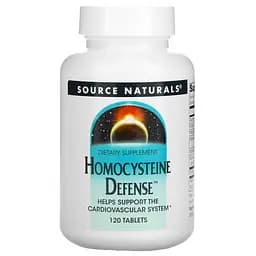 Підтримка серця Source Naturals Homocysteine Defense 120 таблеток