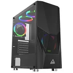Корпус Montech FIGHTER 500, чорний, Mid Tower, без БЖ, для ATX / Micro ATX / Mini ITX, 1xUSB 3.0 / 2xUSB 2.0, макс. CPU - 160 мм /