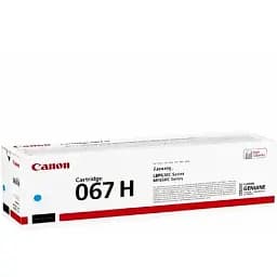 Картридж Canon 067H MF651ColorWay/MF655Cdw/MF657Cdw/LBP631ColorWay/LBP633Cdw Cyan (5105C002)