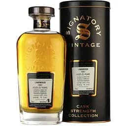 Виски Signatory Vintage Linkwood 25 yo Cask Strength Single Malt Scotch Whisky 54,6% 0.7 л в подарочной упаковке