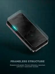 Захисне скло на екран для Apple iPhone 16, Infinity Black Icon 2.75D, олеофобне, загартоване 9H, прозоре, безрамкове, глянцеве, плоске, повне покриття, клейовий шар по всій поверхні, ArmorStandart (ARM80299) - мініатюра 9