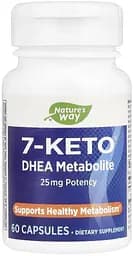 Вітаміни та мінерали Nature's Way 7-Keto DHEA Metabolite 25 mg, 60 капсул