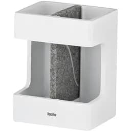 Стакан для зубних щіток Kela Cube 8.5х6.5х11.5 см білий (23693)