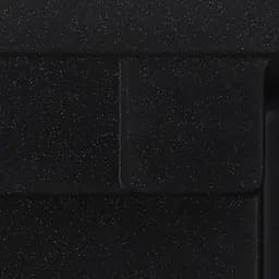 Кухонна мийка Zerix ZS-6550S-03 black ZX4540, Чорний матовий - мініатюра 2