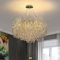 Подвесная люстра с хрустальными камешками Bouquet Line.F Диаметр 60см