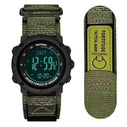 Часы Awarder 036 Nylon Black-Army Green