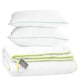 Набор MirSon хлопок №9602 Eco Line Cotton деми одеяло 200х220 см + 2 подушки белый (2200010807349)