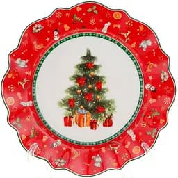 Тарілка обідня BonaDi Святковий флер порцелянова 27.5 см (498-315)