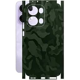 Захисна плівка StatusSKIN для Oppo Reno 13 Pro Корпус Вініл Камуфляж зелений