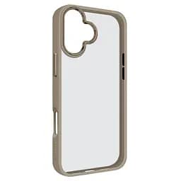 Чехол для Apple iPhone 16 Plus, UNIT2, бежевый, ударопрочный, прозрачный противоударный чехол-накладка из TPU и поликарбоната (PC), с защитными бортиками, защита всего корпуса от ударов и царапин, ArmorStandart (ARM78755)