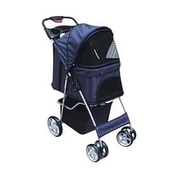 Коляска для собак і котів до 15 кг Croci дощовик в комплекті, 70 х 46 х 100 см