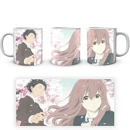 Кухоль GeekLand Silent Voice Форма голосу Нішимія Ішида SV 02.09 330 мл білий - мініатюра 4
