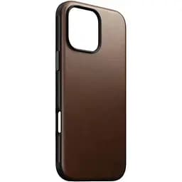 Шкіряний чохол Nomad Modern Leather Case Brown для iPhone 16 Pro Max (NM01692485)