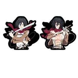 Голографічна наклейка Атака титанів Attack on Titan 6 см