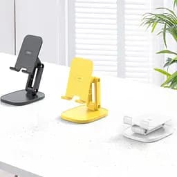 Настільний тримач XO C127 Fashionable and colorful desktop phone holder Жовтий - мініатюра 2