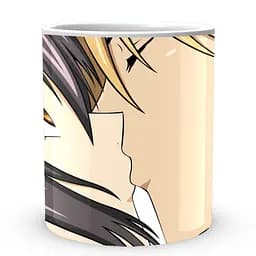 Кухоль GeekLand Kaichou wa Maid-sama Президент студ поради - покоївка! Місаки Такумі KWM 02.02 330 мл білий - мініатюра 2