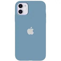 Чохол-накладка Toto Silicone Full Protection Case Apple iPhone 11 Azusa Blue