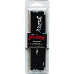 Модуль пам'яті для комп'ютера DDR5 32GB 5600 MHz Beast Black Kingston Fury (ex.HyperX) (KF556C36BBE2-32) - мініатюра 5