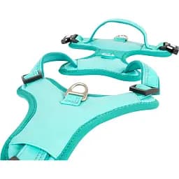 Шлея для собак Max & Molly Smart ID Sport Harness Matrix 2.0 Turquoise L 2х40-58х60-80 см - мініатюра 3